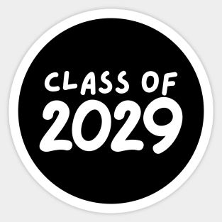 class of 2029 Sticker